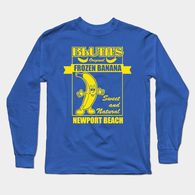 Bluth's Original Frozen Banana Long Sleeve T-Shirt by Meta Cortex